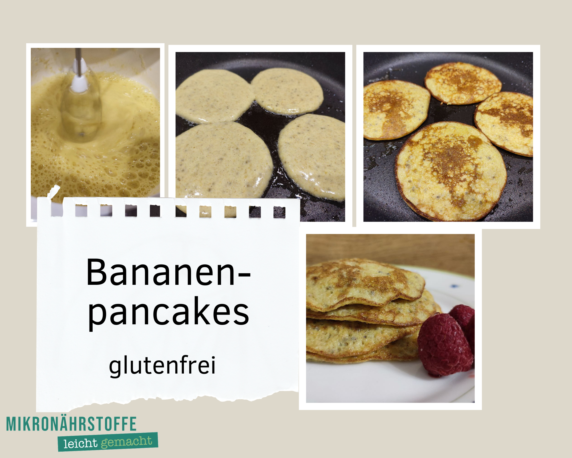 Bananen Pancakes glutenfrei