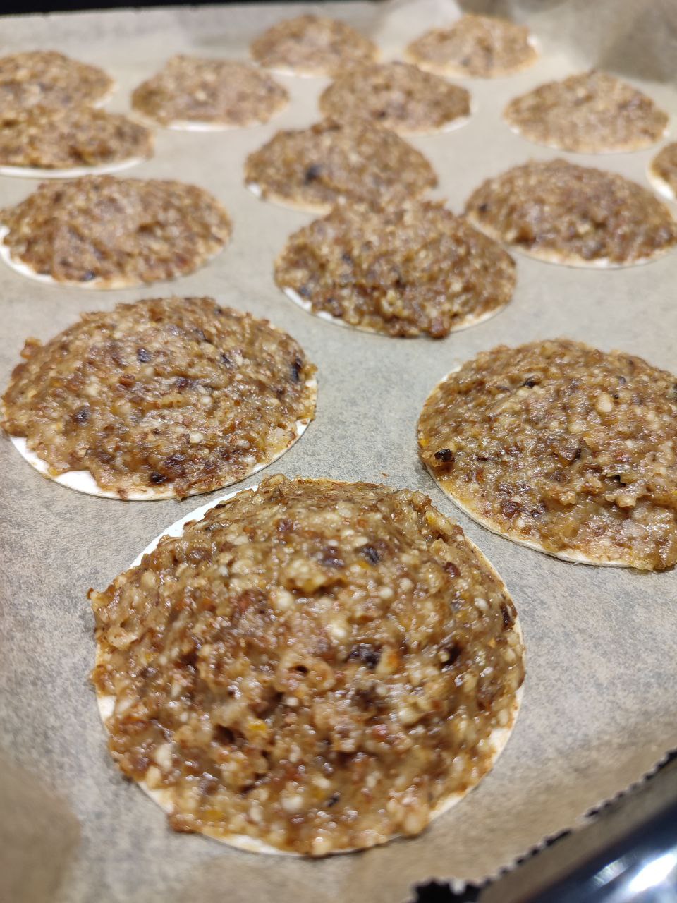 Lebkuchen aufstreichen